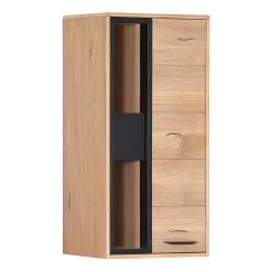 Chêne Massif Living Armoire Red