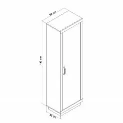 Anthracite Pin Living Armoire Imitation Red -Armoires Soldes 1000187423 190913 11021000008 SKETCH DETAILS P000000001000187423 sketch