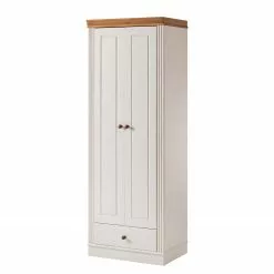 Maison Belfort Pin Armoire Massif Couleur Miel Blanc