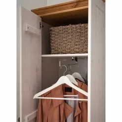 Maison Belfort Pin Armoire Massif Couleur Miel Blanc -Armoires Soldes 1000188911 200611 12012500024 DETAILS P000000001000188911