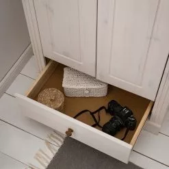 Maison Belfort Pin Armoire Massif Couleur Miel Blanc -Armoires Soldes 1000188911 200611 12012800026 DETAILS P000000001000188911