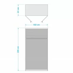 Hülsta Now! By Hülsta Armoire Basic Ii Now 13 Hülsta Now! By Hülsta Armoire Basic Ii Now -Armoires Soldes 1000190292 210701 13404300001 SKETCH DETAILS P000000001000190292 sketch