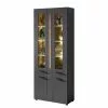 Vitrine Parolin Éclairage Living Foncé Red Gri -Armoires Soldes 1000191225 191028 14030200016 IMAGE P000000001000191225
