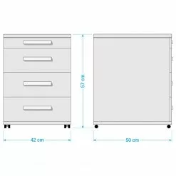 Buzy Furnitive Anthracite Blanc -Armoires Soldes 1000191309 211124 0852410000506 SKETCH DETAILS P000000001000191309 sketch