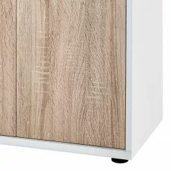 Furnitive Armoire de bureau Lezan II - Imitation chêne de Sonoma / Blanc -Armoires Soldes 1000191317 191031 16045400033 DETAILS P000000001000191317