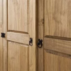 Maison Belfort Pin Armoire 100 Cm Massif -Armoires Soldes 1000192589 200506 14210600017 DETAILS P000000001000192589