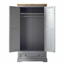 Maison Belfort Pin Armoire Finca Rustica Ii : Largeur 101 Cm -Armoires Soldes 1000194025 200422 06385600035 DETAILS P000000001000194025