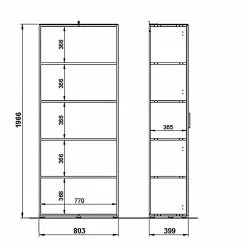 Germania Armoire Ancona Iii -Armoires Soldes 1000196991 191203 06445800045 SKETCH DETAILS P000000001000196991 sketch