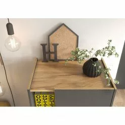 Germania Armoire Austin I Graphite Imitation 15 Germania Armoire Austin I Graphite Imitation -Armoires Soldes 1000196998 191203 06445800051 DETAILS P000000001000196998