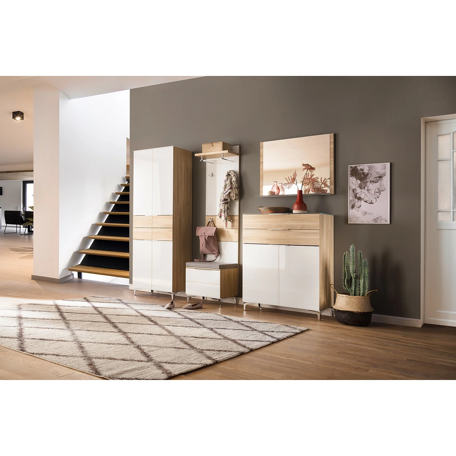 Maja Möbel Armoire Imitation Chêne 4 Maja Möbel Armoire Imitation Chêne – Image 2