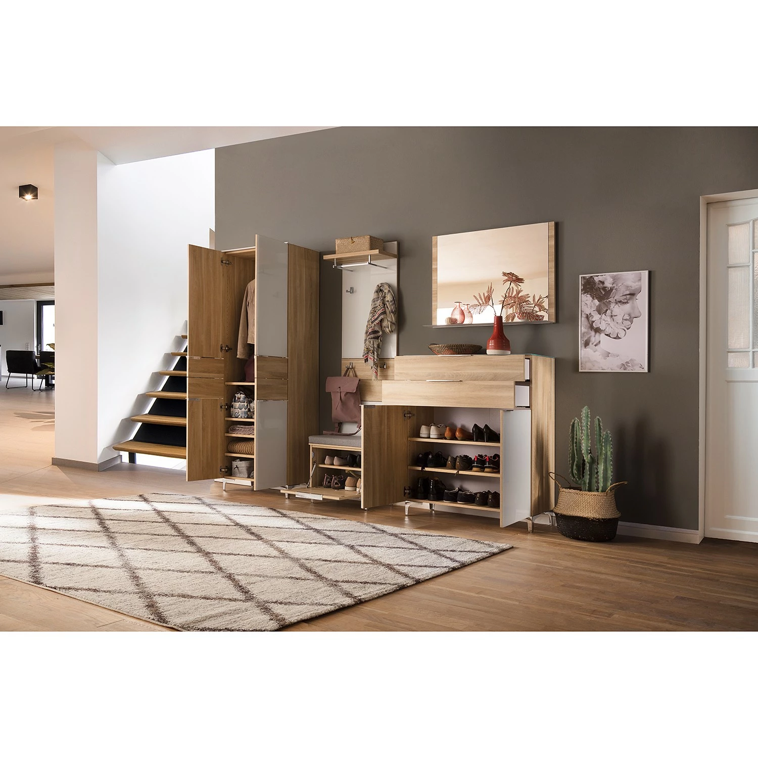 Maja Möbel Armoire Imitation Chêne 5 Maja Möbel Armoire Imitation Chêne – Image 3