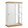 Maison Belfort Pin Armoire Bergen Blanc -Armoires Soldes 1000199401 211122 08325703030 IMAGE P000000001000199401