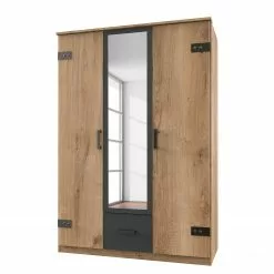 Wimex Armoire Glasgow Ii 135 Cm Largeur Miroir