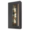 Vitrine Parolin Living Murale Éclairage Red Gri Foncé -Armoires Soldes 1000202466 200204 06030400001 IMAGE P000000001000202466