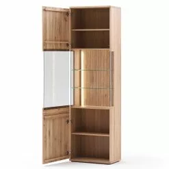 Vitrine Planch Salvo I Chêne Chêne Massif Loftscape Bianco Gri -Armoires Soldes 1000207372 200317 14303500200 DETAILS P000000001000207372