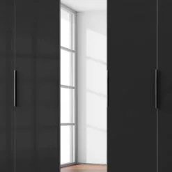 Miroir Level Armoire 36C Largeur 236 Cm Hauteur 250 Cm San Porte Brillant Blanc Noir -Armoires Soldes 1000207942 200611 14263800296 DETAILS P000000001000207942