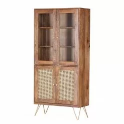 Vannerie Nyack Manguier Naturoo Doré Vitrine