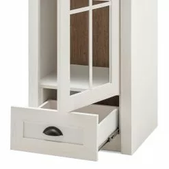 Norrwood Proville Vitrine I Imitation Chêne Blanc -Armoires Soldes 1000213902 200525 13154700184 DETAILS P000000001000213902