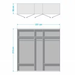 Rauch Orange Armoire Fargo 5 17 Rauch Orange Armoire Fargo 5 -Armoires Soldes 1000215075 200610 17144500102 SKETCH DETAILS P000000001000215075 sketch