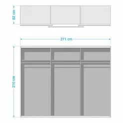 Armoire Fargo 271 Cm Rauch Orange 15 Armoire Fargo 271 Cm Rauch Orange -Armoires Soldes 1000215081 200610 17153200140 SKETCH DETAILS P000000001000215081 sketch