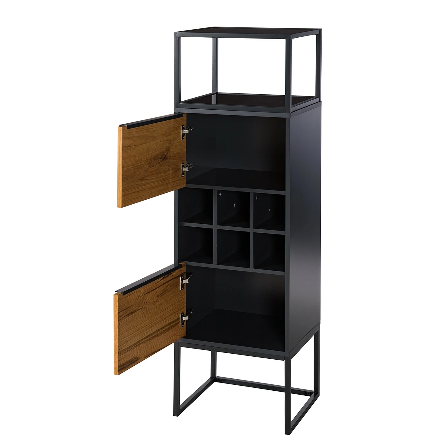 Barview Chêne Anthracite Armoire Ii Living Red 10 Barview Chêne Anthracite Armoire Ii Living Red – Image 8