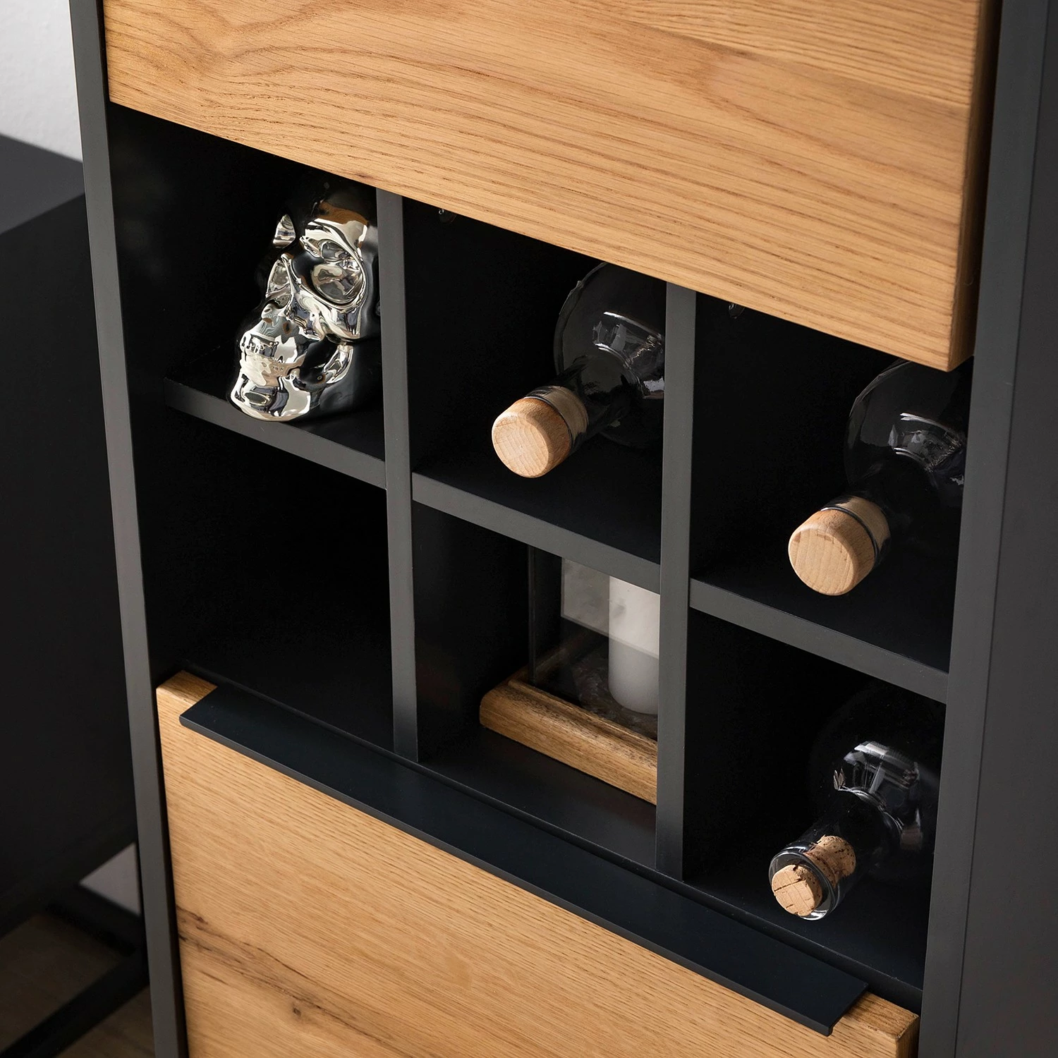 Barview Chêne Anthracite Armoire Ii Living Red 23 Barview Chêne Anthracite Armoire Ii Living Red – Image 21