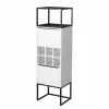 Fredriks Armoire White Hall II - Blanc mat / Noir 1 Fredriks Armoire White Hall II - Blanc mat / Noir -Armoires Soldes 1000218376 210303 09051700001 IMAGE P000000001000218376