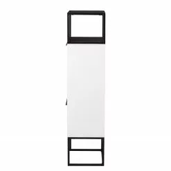 Fredriks Armoire White Hall II - Blanc mat / Noir -Armoires Soldes 1000218376 210303 09052100004 DETAILS P000000001000218376