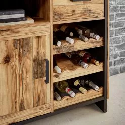 Ridgevalley Priay Vitrine I Imitation Mélèze Graphite Éclairage -Armoires Soldes 1000220677 200819 06353400068 DETAILS P000000001000220677