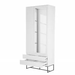 Fredriks Armoire Mat Zaddy Blanc Noir -Armoires Soldes 1000221777 220422 040 DETAILS P000000001000221777