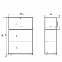 Germania Armoire Gw-Profi 2.0 I Clair Gri 17 Germania Armoire Gw-Profi 2.0 I Clair Gri -Armoires Soldes 1000222882 200821 11200000082 SKETCH DETAILS P000000001000222882 sketch