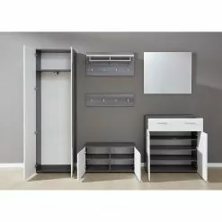 Trendteam Armoire Line Brillant Blanc Gri -Armoires Soldes 1000223509 200914 08303200002 MOOD DETAILS P000000001000223509 mood