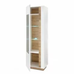 Cailla Vitrine Loftscape Brillant Blanc -Armoires Soldes 1000223915 200828 15433500070 DETAILS P000000001000223915