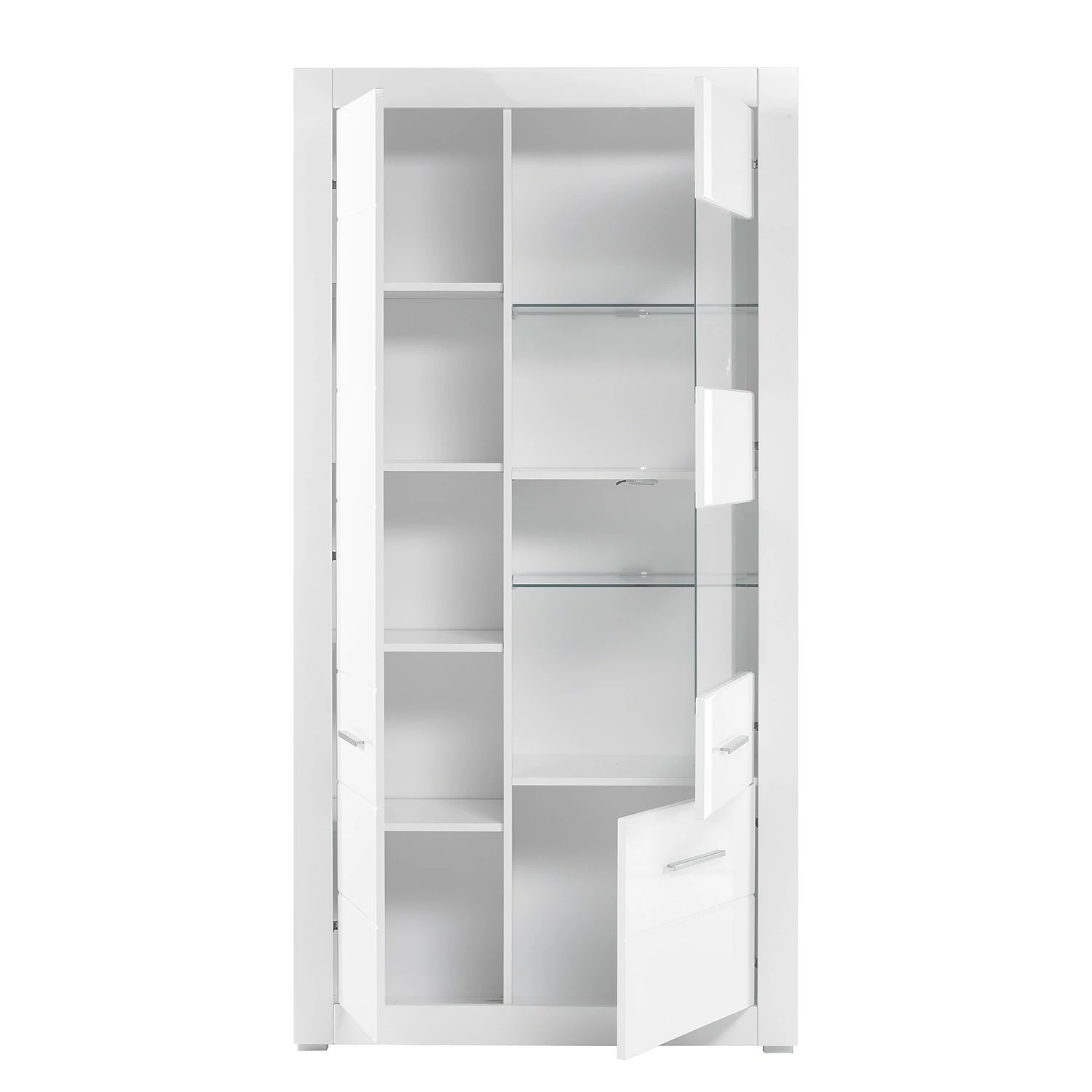 Bricktown Vitrine Mat Loftscape I Brillant Blanc 7 Bricktown Vitrine Mat Loftscape I Brillant Blanc – Image 5