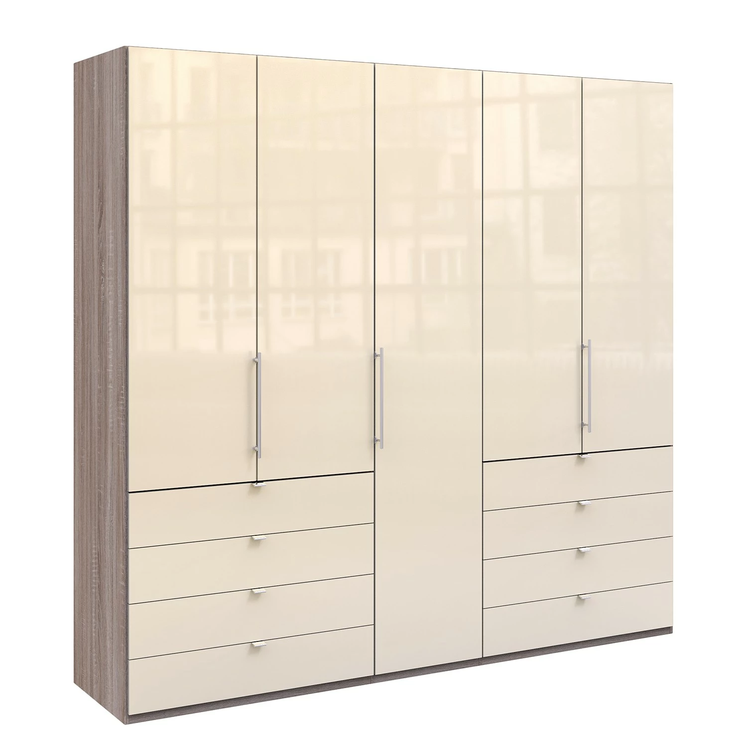 Wiemann Armoire Loft Iv 236 Cm Largeur 250 Cm Magnolia Imitation 3 Wiemann Armoire Loft Iv 236 Cm Largeur 250 Cm Magnolia Imitation