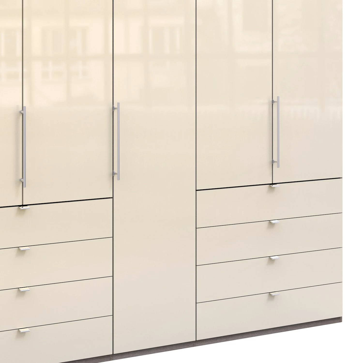 Wiemann Armoire Loft Iv 236 Cm Largeur 250 Cm Magnolia Imitation 7 Wiemann Armoire Loft Iv 236 Cm Largeur 250 Cm Magnolia Imitation – Image 5