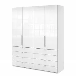 Wiemann Armoire Loft Ii Largeur 236 Cm Hauteur 200 Cm Alpin Blanc