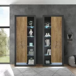 Armoire Living Imitation Talence Red Gri -Armoires Soldes 1000236851 201218 06050200060 MOOD DETAILS P000000001000236851 mood