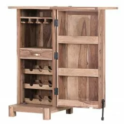 Naturoo Bar Sheesham / Rotin Sheesham Massif Rodern -Armoires Soldes 1000240171 210115 08041100022 DETAILS P000000001000240171