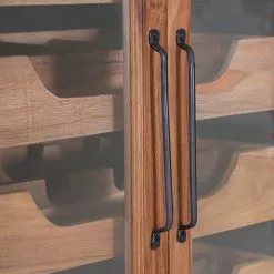 Armoire Teck Massif Fer Acacia Massif Living Anthracite Red -Armoires Soldes 1000240176 210115 08042800032 DETAILS P000000001000240176