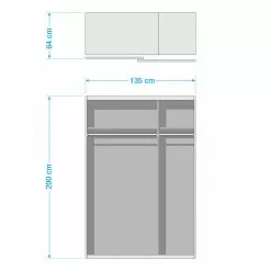 Wimex Erfurt Armoire 135 Cm Coulissante 9 Wimex Erfurt Armoire 135 Cm Coulissante -Armoires Soldes 1000243354 210217 15221300007 SKETCH DETAILS P000000001000243354 sketch