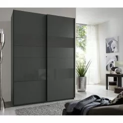 Wimex Armoire Altona I Verre Graphite 135 Cm : Largeur Coulissante -Armoires Soldes 1000243358 210217 15221600023 MOOD DETAILS P000000001000243358 mood