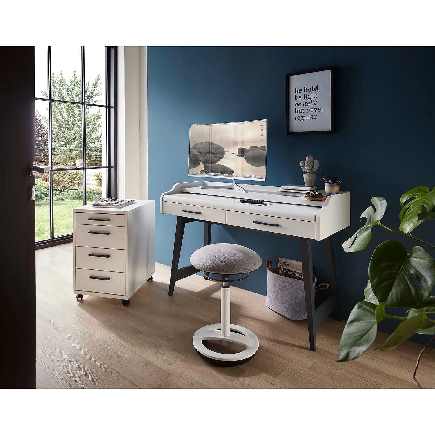 Lemuy Furnitive Anthracite Blanc 4 Lemuy Furnitive Anthracite Blanc – Image 2