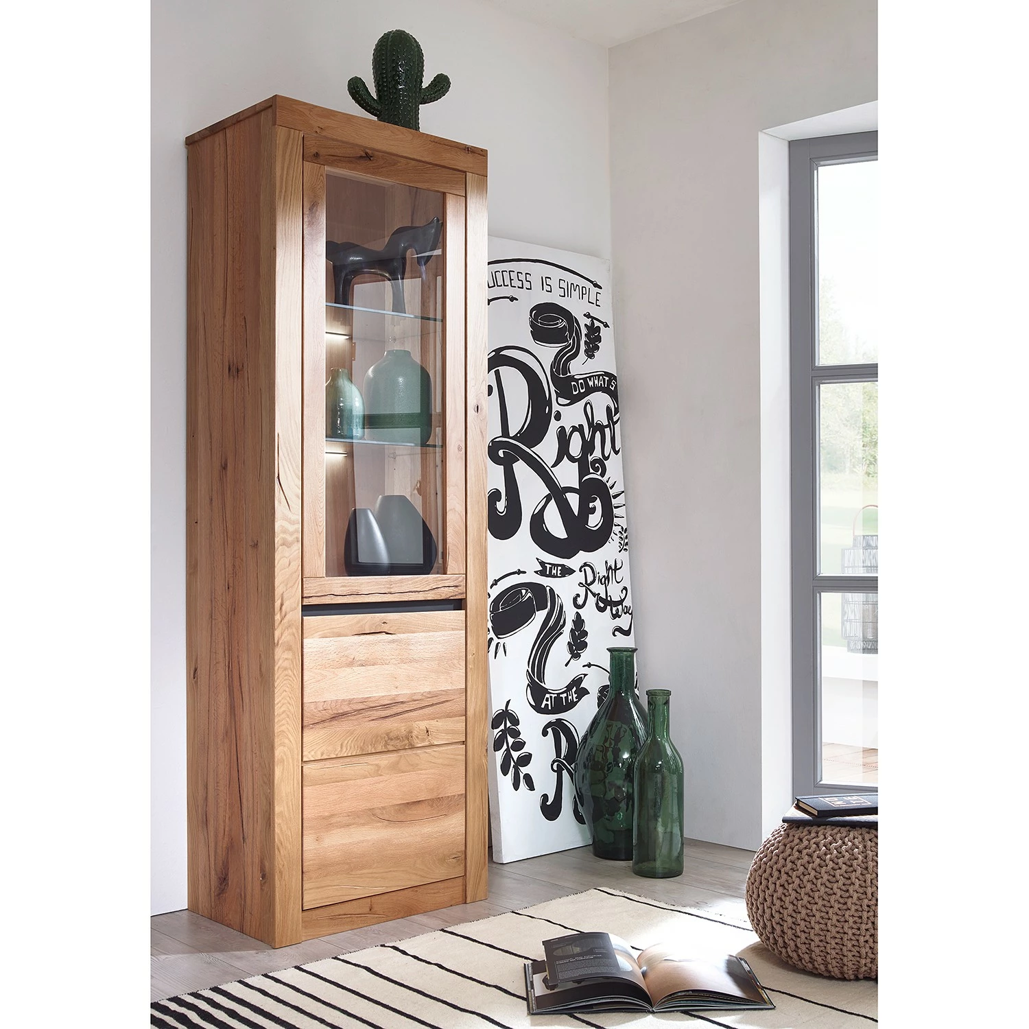 Naturoo Vitrine Anthracite Gerville I 4 Naturoo Vitrine Anthracite Gerville I – Image 2