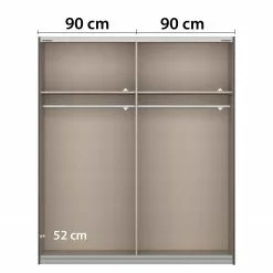 Armoire Bangkok I 181 Cm Largeur Rauch Orange -Armoires Soldes 1000251434 210316 07162100049 SKETCH DETAILS P000000001000251434 sketch