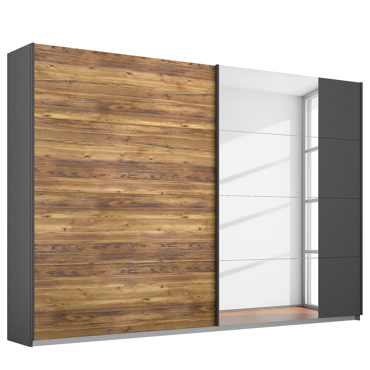 Armoire Bangkok Ii 271 Cm : Largeur Rauch Orange 3 Armoire Bangkok Ii 271 Cm : Largeur Rauch Orange