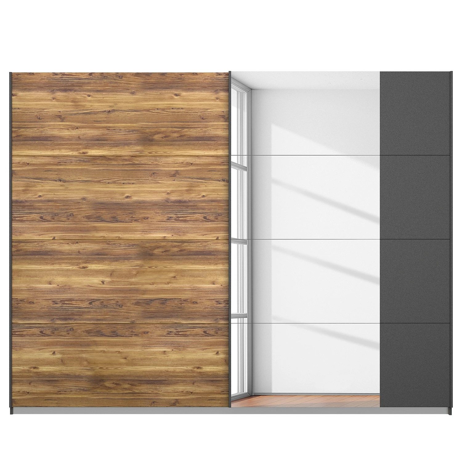 Armoire Bangkok Ii 271 Cm : Largeur Rauch Orange 6 Armoire Bangkok Ii 271 Cm : Largeur Rauch Orange – Image 4