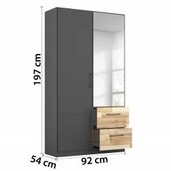 Armoire 92 Cm Métallisé Pai Gri Rauch Blue -Armoires Soldes 1000252141 210430 13545900059 SKETCH DETAILS P000000001000252141 sketch