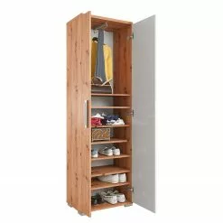 Maja Möbel Armoire Chêne Imitation Brillant Blanc -Armoires Soldes 1000257966 210629 06412200077 DETAILS P000000001000257966