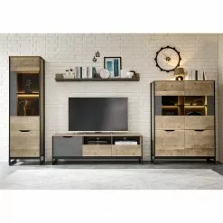 Vitrine Imitation Living Cocody Montana Red Gri 12 Vitrine Imitation Living Cocody Montana Red Gri -Armoires Soldes 1000261310 210426 09125200004 MOOD DETAILS P000000001000261310 mood